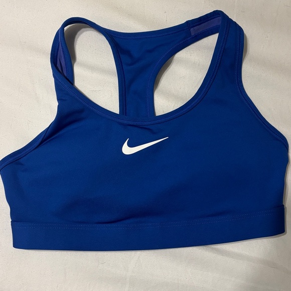 Nike Swoosh Dri - Fit Blue Sports Bra size XS - Picture 4 of 7